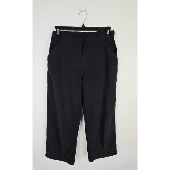 Quest Pants - Quest Size Medium Capri Pants Athletic Wear Outdoor Hiking Yoga Side Zip
